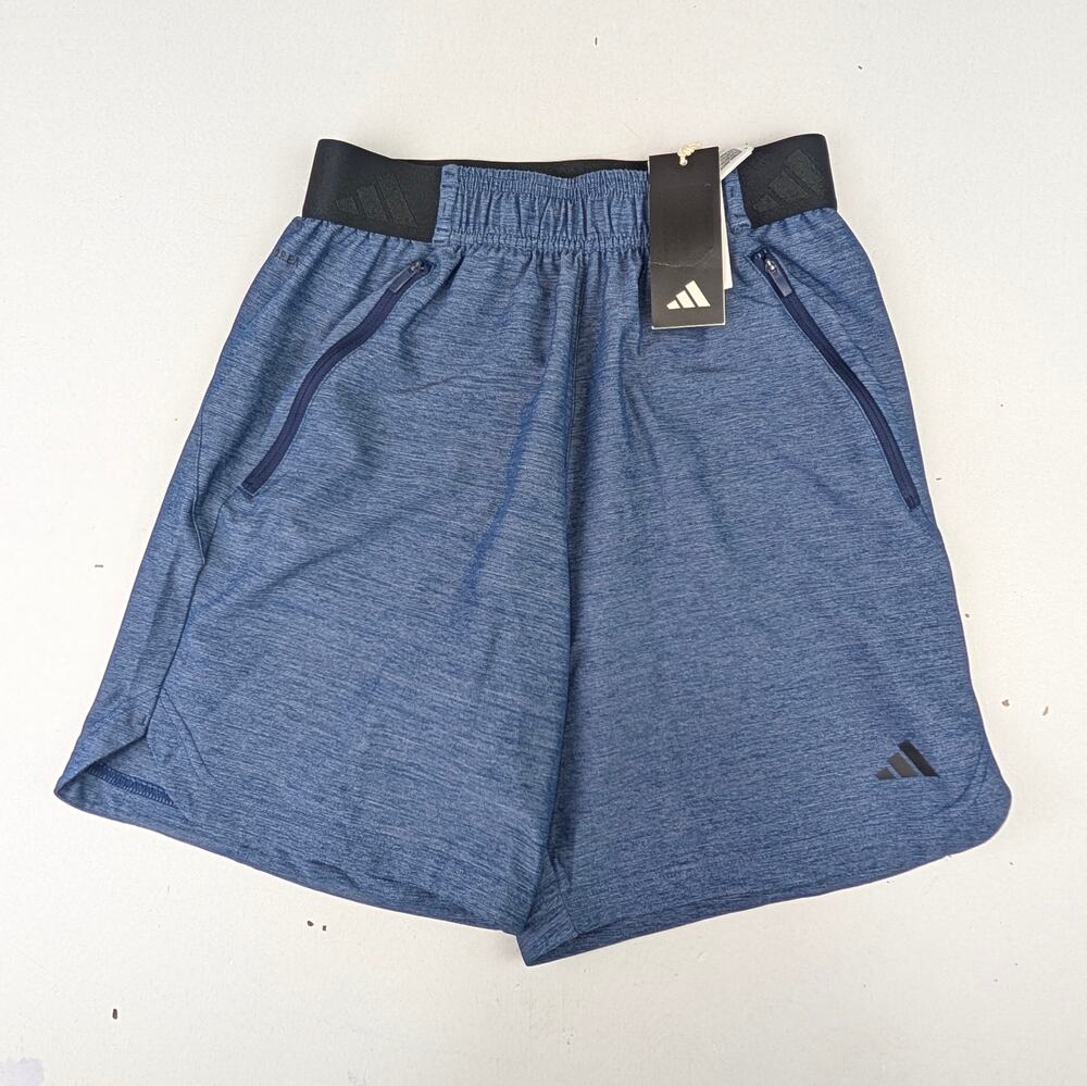 Adidas Men's XS Axis Shorts - Blue - 7" Inseam